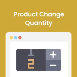 Product Change Quantity