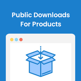 Public Downloads For Products